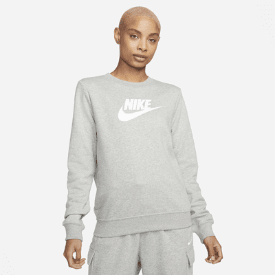 Sudadera con cuello redondo con logotipo para mujer Nike Sportswear Club Fleece