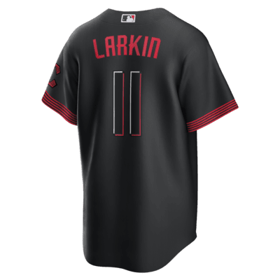 MLB Cincinnati Reds City Connect (Barry Larkin) Men's Replica