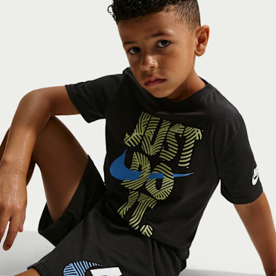 Nike Sportswear In The Zone Little Kids' French Terry Shorts