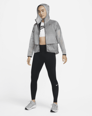 nike women's running jacket pink