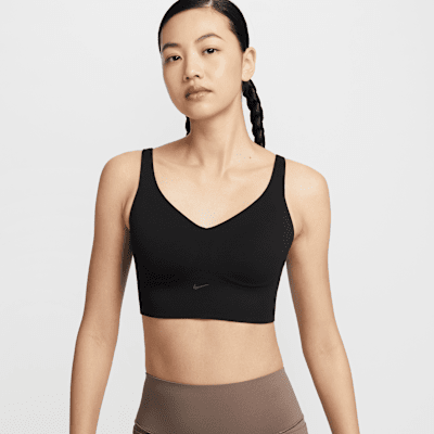 Nike Alate 中度支撐型女款長版襯墊運動內衣