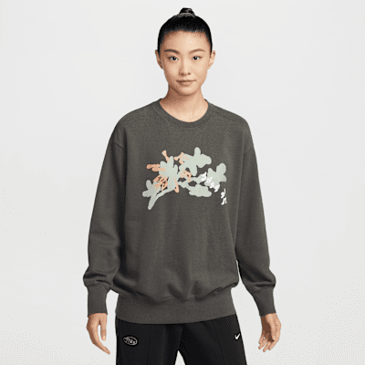 Nike Sportswear Women's Oversized Crew-Neck Sweatshirt