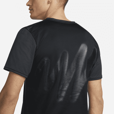 Playera de running de manga corta para hombre Nike Dri-FIT Wild Run Rise 365