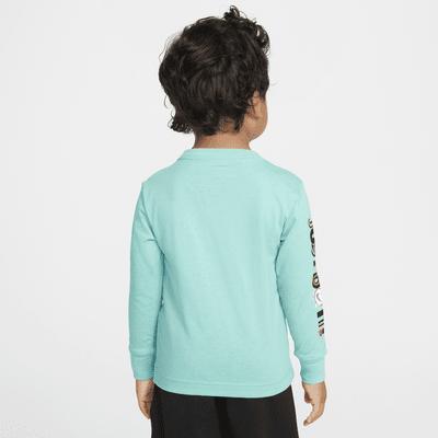 Playera de manga larga infantil Nike "Express Yourself"