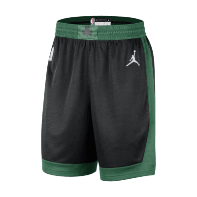 NBA Woman's Emerald Green Plush shorts with Celtics Jayson Tatum
