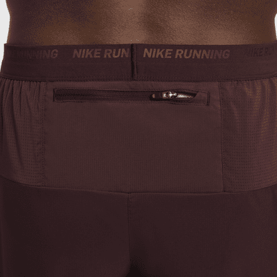 Short de running avec sous-short intégré 18 cm Dri-FIT Nike Stride pour homme