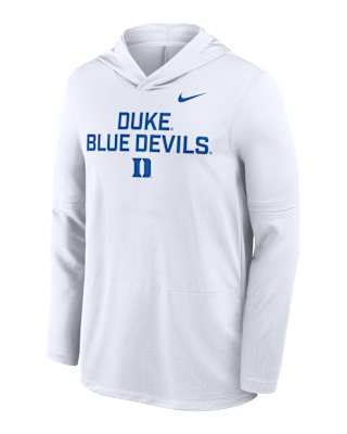 Мужские  Duke Sideline Nike Dri-FIT College Long-Sleeve Hooded Top