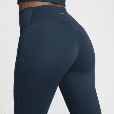 Leggings tiro alto de 7/8 con bolsillos para mujer Nike One