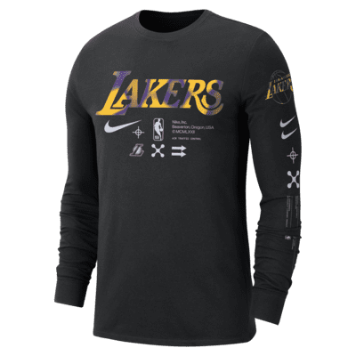 Los Angeles Lakers Men's Nike NBA Long-Sleeve T-Shirt