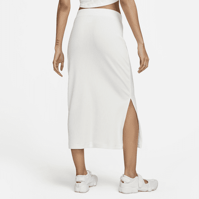 Nike Sportswear Women's High-Waisted Ribbed Jersey Skirt