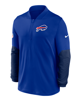 Мужские  Buffalo Bills Feel The Pressure Nike Dri-FIT NFL 1/2-Zip Top