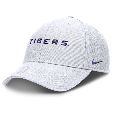 LSU On-Field Rise Gameday Men's Nike Dri-FIT College Trucker Adjustable Hat
