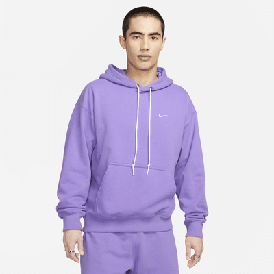 Nike Solo Swoosh Men's French Terry Pullover Hoodie. Nike MY