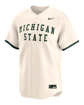 Мужские джерси Michigan State Spartans Nike College Limited Baseball Jersey