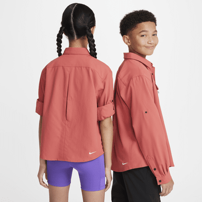 Playera Dri-FIT UV para niños talla grande Nike ACG "Devastation Trail"