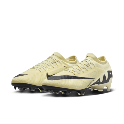 Tacos de fútbol de corte low para terreno firme Nike Mercurial Vapor 15 Pro