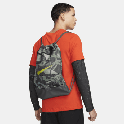 Nike Brasilia Printed Drawstring Bag (18L)