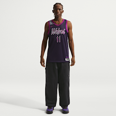 Naz Reid Minnesota Timberwolves City Edition Men's Nike NBA Swingman Jersey