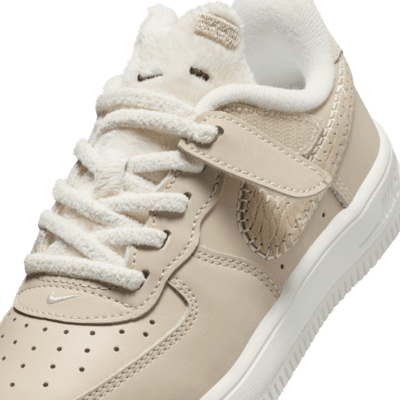 Tenis para niños de preescolar Nike Force 1 Low SE EasyOn