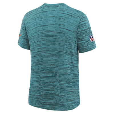 Miami Dolphins Rivalry Sideline Velocity Big Kids' Nike Dri-FIT NFL T-Shirt