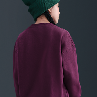Sweat oversize Nike Sportswear Club Fleece pour ado