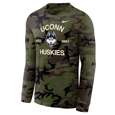 Connecticut Huskies Legend Men's Nike Dri-FIT Long-Sleeve T-Shirt