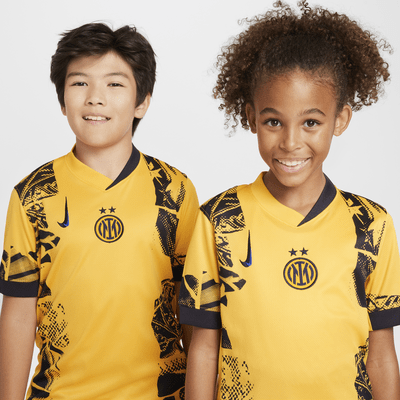 Inter Mailand 2024/25 Stadium Third Nike Dri-FIT Replika-Fußballtrikot (ältere Kinder)