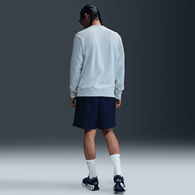 Sudadera de futbol Nike de French Terry de cuello redondo para hombre USA Club