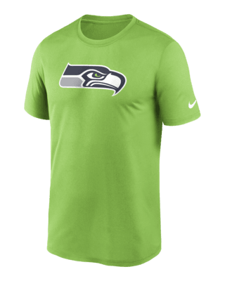 Nike Seattle Seahawks Shirt Mens Large Blue NFL Military Dri Fit Football  Logo