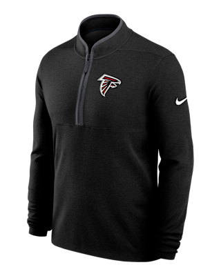 Мужские  Atlanta Falcons Logo Victory Nike Dri-FIT NFL 1/2-Zip Long-Sleeve Top