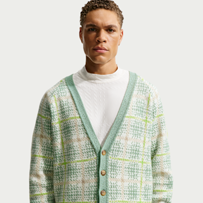 Nike Tartan Men's Loose Golf Cardigan from Nike - $145