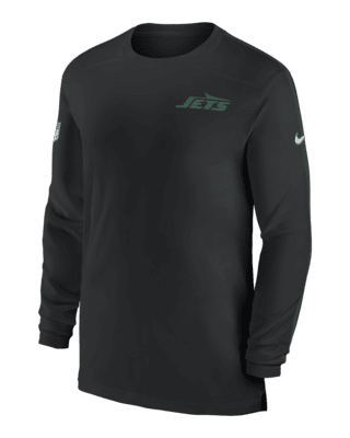 Мужские  New York Jets Sideline Coach Nike Dri-FIT NFL Long-Sleeve Top