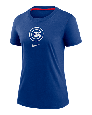 Женская футболка Chicago Cubs Authentic Collection Early Work Nike MLB