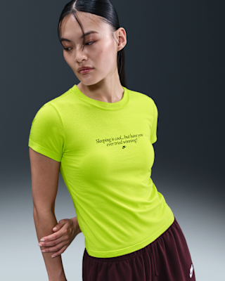 Женская футболка Nike Sportswear Chill Knit Slim