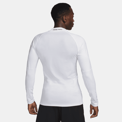 Playera de cuello alto de fitness de manga larga Dri-FIT Warm para hombre Nike Pro