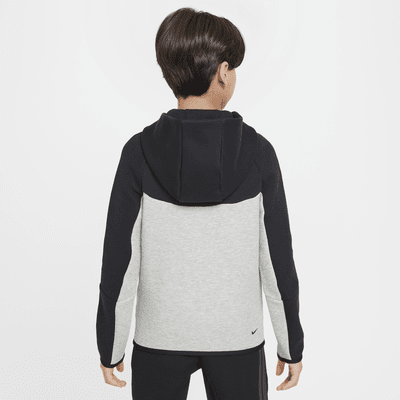 Hoodie com fecho completo Nike Sportswear Tech Fleece Júnior