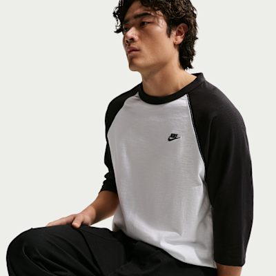 ナイキ スポーツウェア クラブ メンズ 3/4スリーブ ラグラン トップ