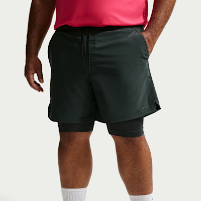 Shorts versátiles Dri-FIT de 18 cm 2 en 1 para hombre Nike Unlimited