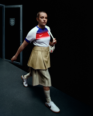 Maillot de foot Authentic Nike Dri-FIT ADV Angleterre 2025 Match Domicile (équipe féminine) pour femme