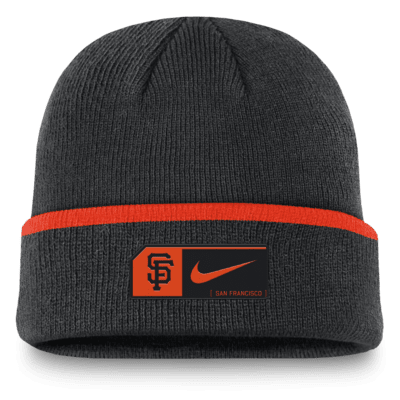 Gorro con dobladillo Nike de la MLB para hombre San Francisco Giants Terra