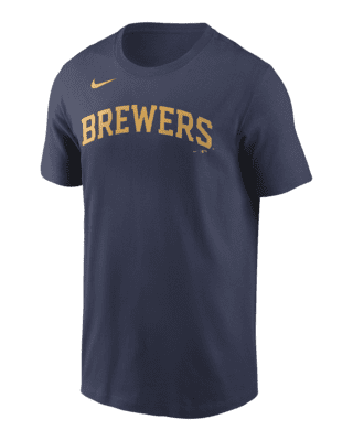 Men's Nike Milwaukee Brewers Christian Yelich Jersey