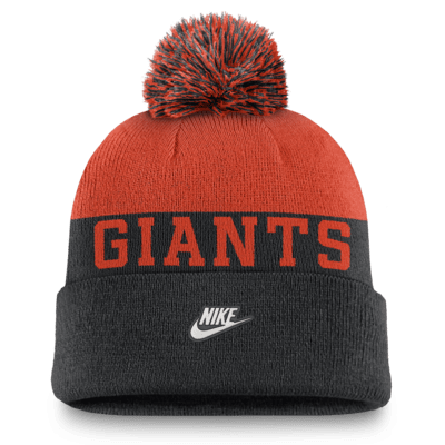 San Francisco Giants Rewind Peak Men's Nike MLB Cuffed Pom Beanie