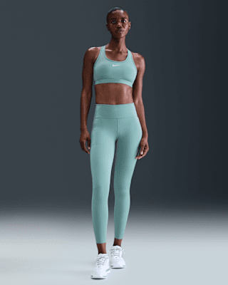 Женские тайтсы Nike Swift High-Waisted 7/8 Leggings with Pockets для бега