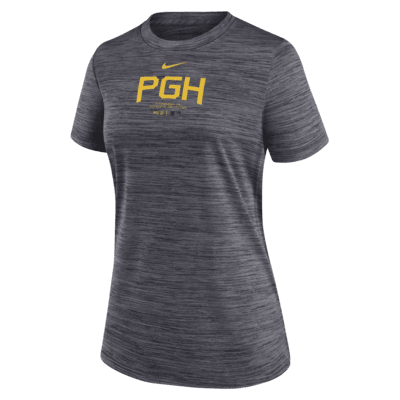 Женская футболка Pittsburgh Pirates Authentic Collection City Connect Practice Velocity