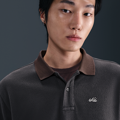 나이키 라이프 남성 헤비웨이트 폴로