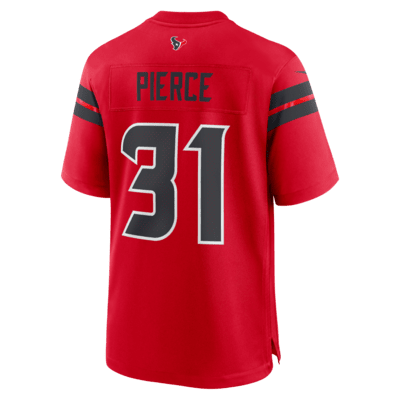 Jersey de fútbol americano Nike de la NFL Game para hombre Dameon Pierce Houston Texans