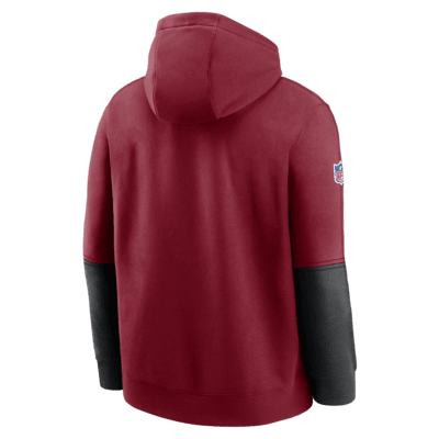 Arizona Cardinals Sideline Team Issue Club Men's Nike NFL Pullover Hoodie