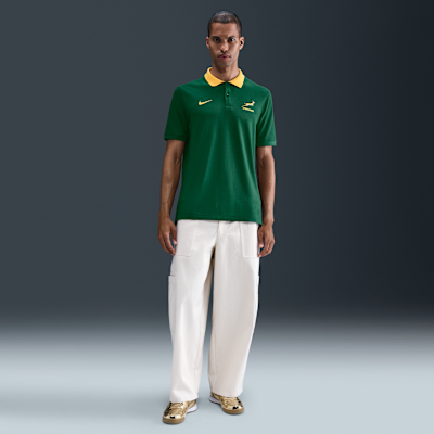 Springboks Polo de rugby Nike de piqué - Hombre