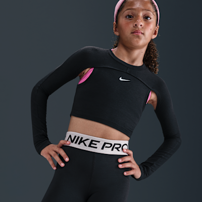 Shorts Dri-FIT de 13 cm para niña talla grande Nike Pro