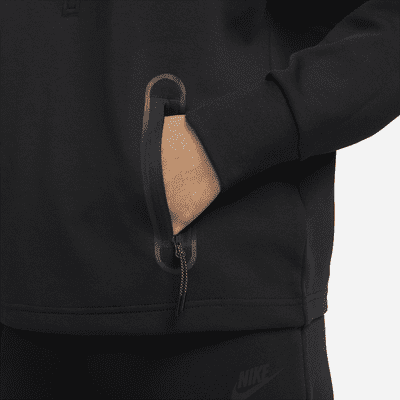 Prenda para la superior con cierre de 1/4 para mujer Nike Sportswear Tech Fleece